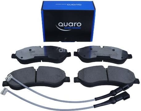 Brake Pad Set, disc brake QUARO SILVER CERAMIC QP6064C