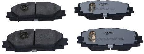 Brake Pad Set, disc brake QUARO SILVER CERAMIC QP3706C