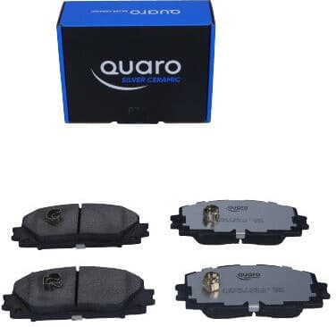 Brake Pad Set, disc brake QUARO SILVER CERAMIC QP3706C - image 2