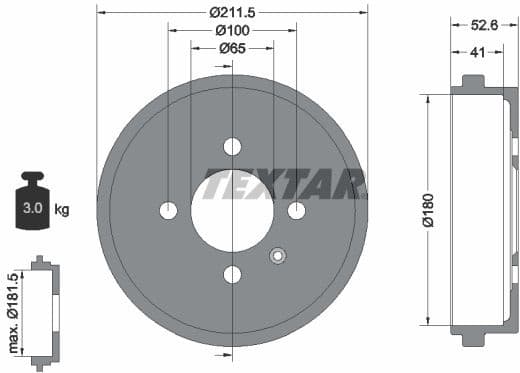 Brake Drum 94022700