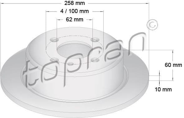 Brake Disc 500 557