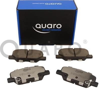 Brake Pad Set, disc brake QUARO SILVER CERAMIC QP3175C - image 2