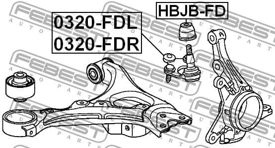 Bellow, ball joint HBJB-FD - image 2