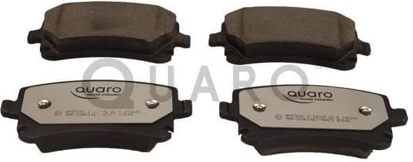 Brake Pad Set, disc brake QUARO SILVER CERAMIC QP5769C
