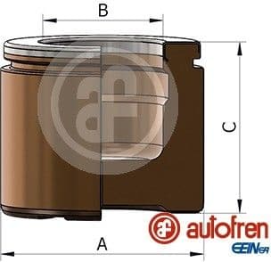 Piston, brake caliper D025364