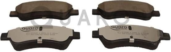 Brake Pad Set, disc brake QUARO SILVER CERAMIC QP2989C