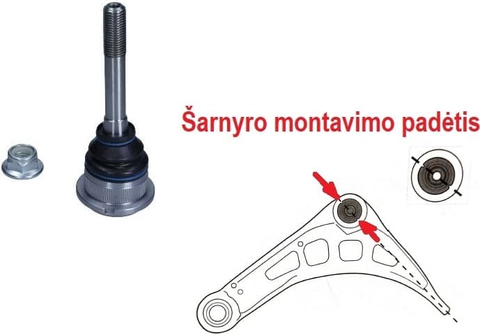 Joint, suspension QS0954/HQ