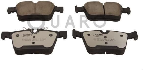 Brake Pad Set, disc brake QUARO SILVER CERAMIC QP9909C