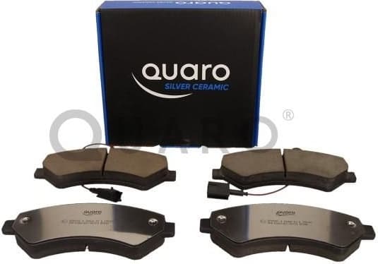 Brake Pad Set, disc brake QUARO SILVER CERAMIC QP4930C - image 2