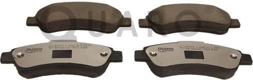 Brake Pad Set, disc brake QUARO SILVER CERAMIC QP6563C