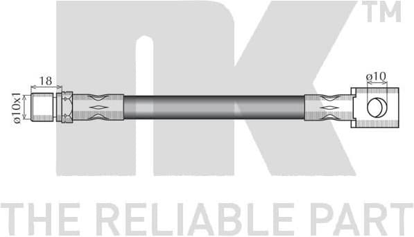 Brake Hose 853633 - image 2