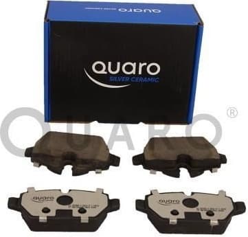 Brake Pad Set, disc brake QUARO SILVER CERAMIC QP7090C