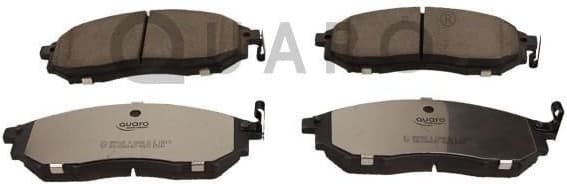 Brake Pad Set, disc brake QUARO SILVER CERAMIC QP8960C