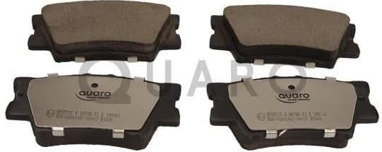 Brake Pad Set, disc brake QUARO SILVER CERAMIC QP5571C