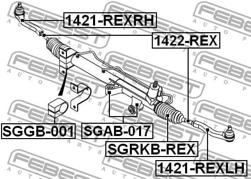 Tie Rod End 1421-REXRH - image 2