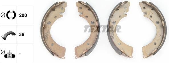 Brake Shoe Set 91039601