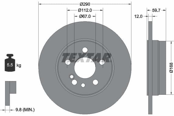 Brake Disc 92056900