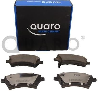 Brake Pad Set, disc brake QUARO SILVER CERAMIC QP0945C - image 2