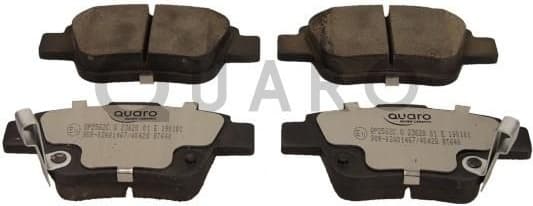 Brake Pad Set, disc brake QUARO SILVER CERAMIC QP2562C
