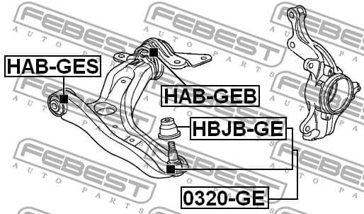 Ball Joint 0320-GE - image 2