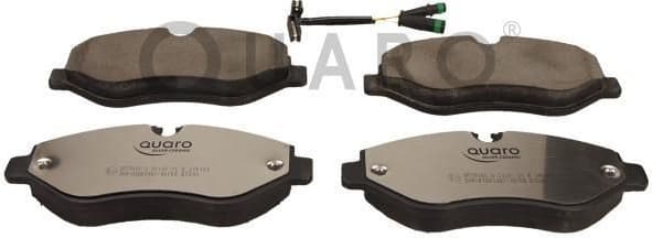 Brake Pad Set, disc brake QUARO SILVER CERAMIC QP7918C