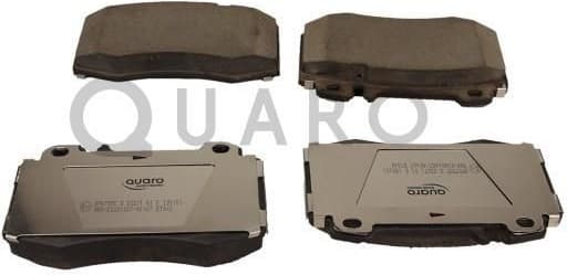 Brake Pad Set, disc brake QUARO SILVER CERAMIC QP0759C
