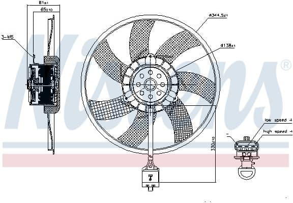 Fan, engine cooling 850062 - image 6