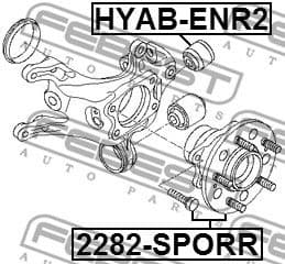 Wheel Hub 2282-SPORR - image 2