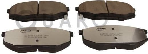 Brake Pad Set, disc brake QUARO SILVER CERAMIC QP6784C