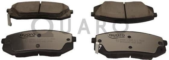 Brake Pad Set, disc brake QUARO SILVER CERAMIC QP9180C