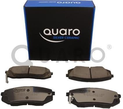 Brake Pad Set, disc brake QUARO SILVER CERAMIC QP9180C - image 2