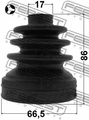 Bellow Kit, drive shaft 0515-DY3WT - image 2