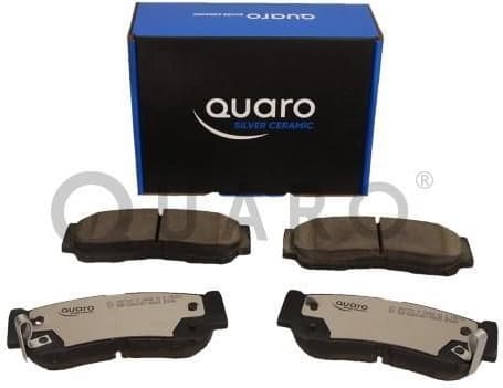 Brake Pad Set, disc brake QUARO SILVER CERAMIC QP0727C - image 2