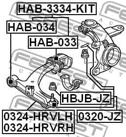 Ball Joint 0320-JZ - image 2