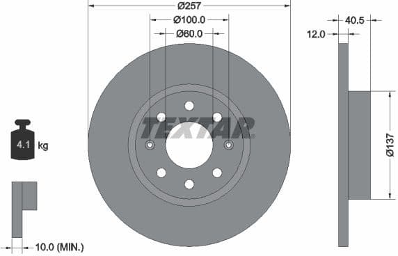 Brake Disc PRO 92164603