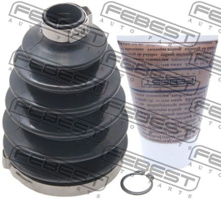 Bellow, drive shaft 0417P-CU2