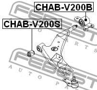 Mounting, control/trailing arm CHAB-V200B - image 2