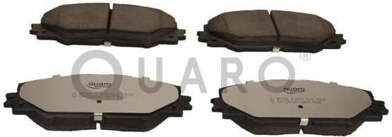 Brake Pad Set, disc brake QUARO SILVER CERAMIC QP5928C