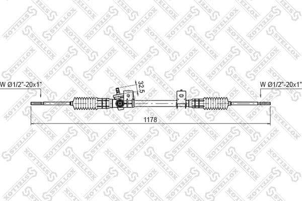 Steering Gear 00-35030-SX