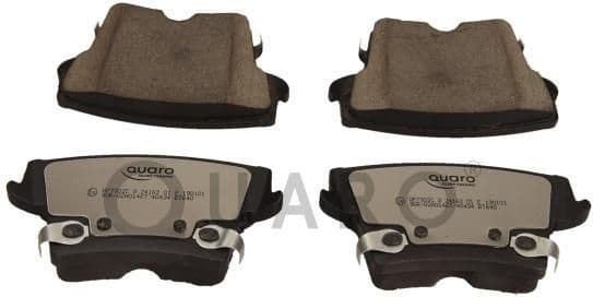 Brake Pad Set, disc brake QUARO SILVER CERAMIC QP7302C