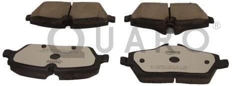 Brake Pad Set, disc brake QUARO SILVER CERAMIC QP0640C