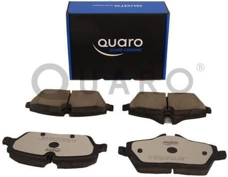 Brake Pad Set, disc brake QUARO SILVER CERAMIC QP0640C - image 2
