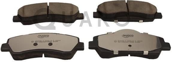Brake Pad Set, disc brake QUARO SILVER CERAMIC QP7578C