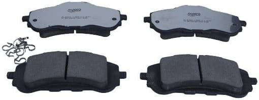 Brake Pad Set, disc brake QUARO SILVER CERAMIC QP3860C