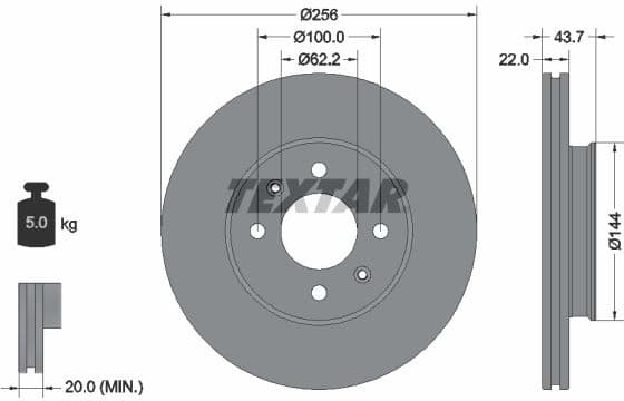 Brake Disc PRO 92304603