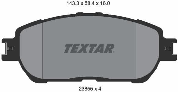 Brake Pad Set, disc brake 2385501