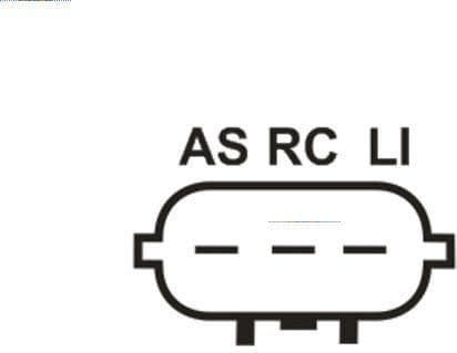 Alternator AS A6175 - image 5