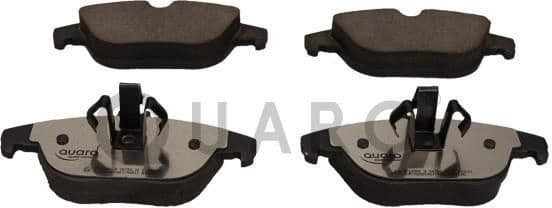 Brake Pad Set, disc brake QUARO SILVER CERAMIC QP1600C