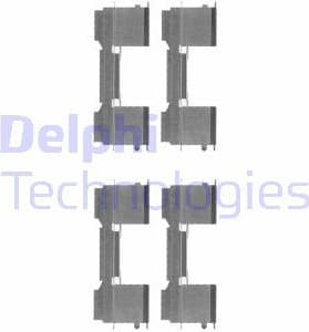 Accessory Kit, disc brake pad LX0478