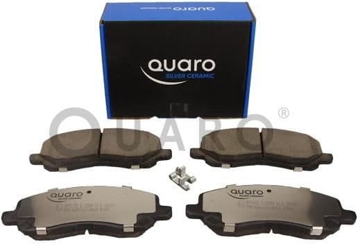 Brake Pad Set, disc brake QUARO SILVER CERAMIC QP7145C - image 2